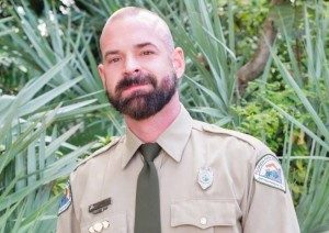 Mark Foley Park Ranger at Hugh Taylor Birch State Park