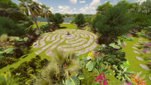 Martis Meditation Garden in Hugh Taylor Birch State Park Rendering