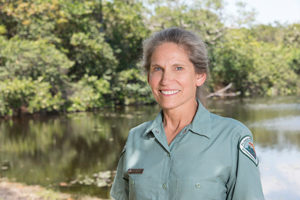 Jackie Anderson, Park Ranger, Hugh Taylor Birch State Park