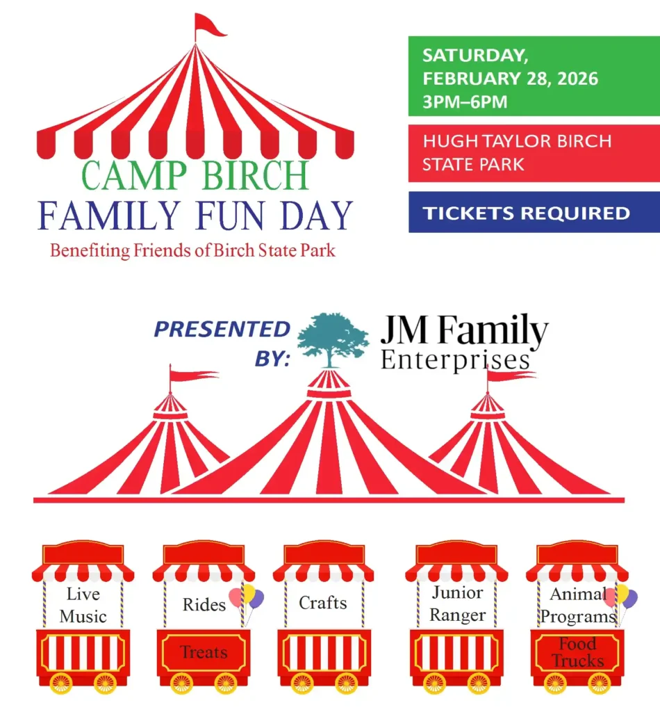 Friends of Birch State Park Camp Birch Family Fun Day logo