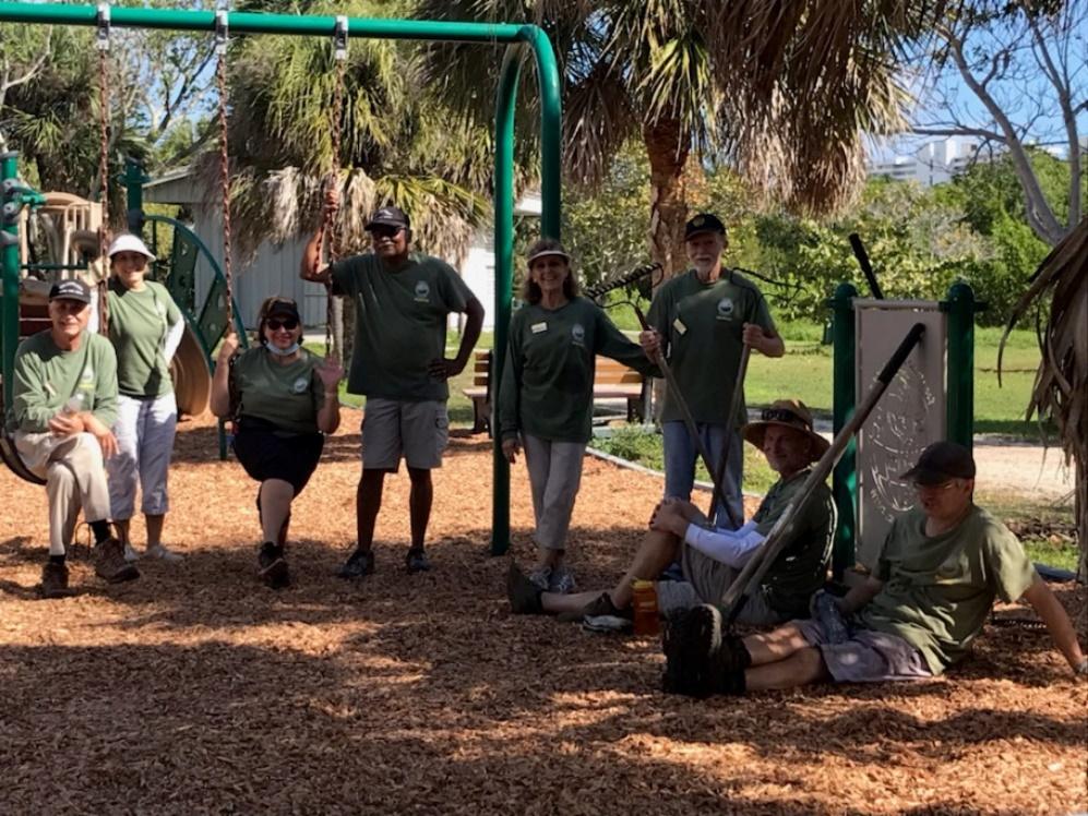 A group of Birch State Park Volunteers