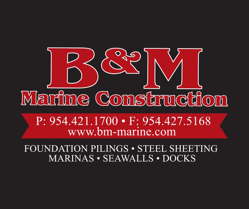 B&M Marine Construction logo