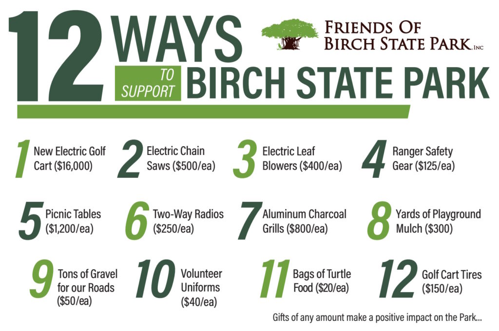 12 Ways to Support Birch State Park