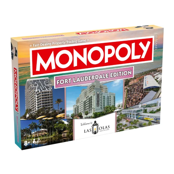 Monopoly Fort Lauderdale Edition Box Sold by Friends of Birch State Park